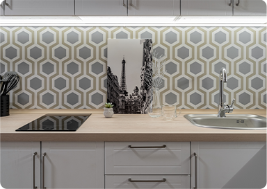 Decorative kitchen wall tiles in Chennai