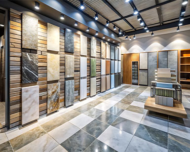 Living room, kitchen, bathroom and outdoor tiles in Chennai by Advaya Build Mart